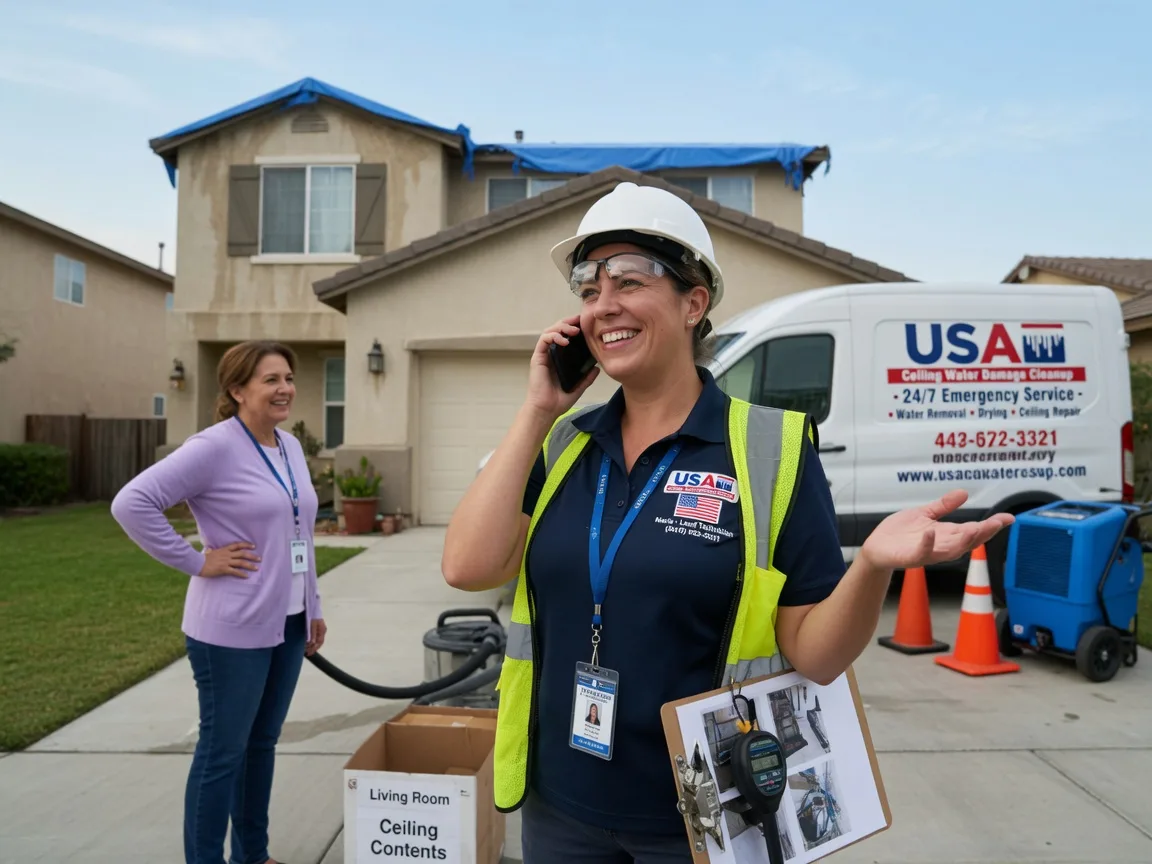 Ceiling Water Damage Restoration California City, CA FAQs